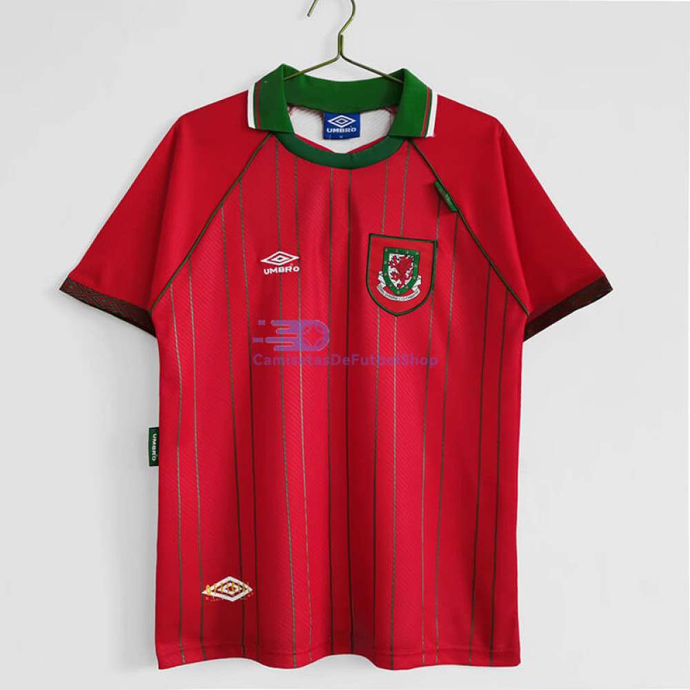 Camiseta Gales 1994 1ª Equipación Retro