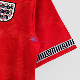 Camiseta Inglaterra 1990 2ª Equipación Retro