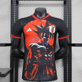 Camiseta Japón 2024 Negro/Rojo Dragon Ball (EDICIÓN JUGADOR)