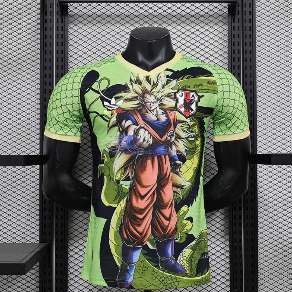 Camiseta Japón 2024 Verde Dragon Ball (EDICIÓN JUGADOR)