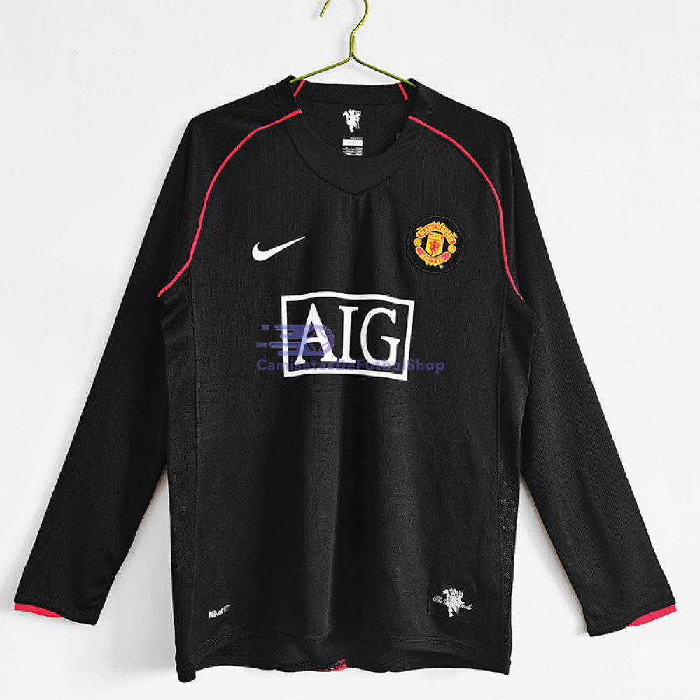 Camiseta Manchester United 07/08 3ª Equipación Retro ML