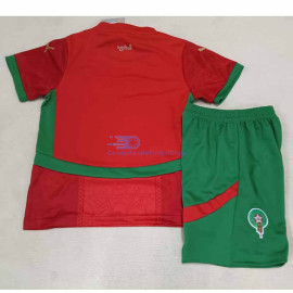 Camiseta Marruecos 2025 1ª Equipación Niño Kit