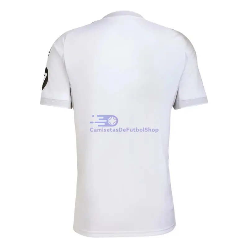 Camiseta Real Madrid 2025/2026 1ª Equipación Blanco/Gris  con Parche HP