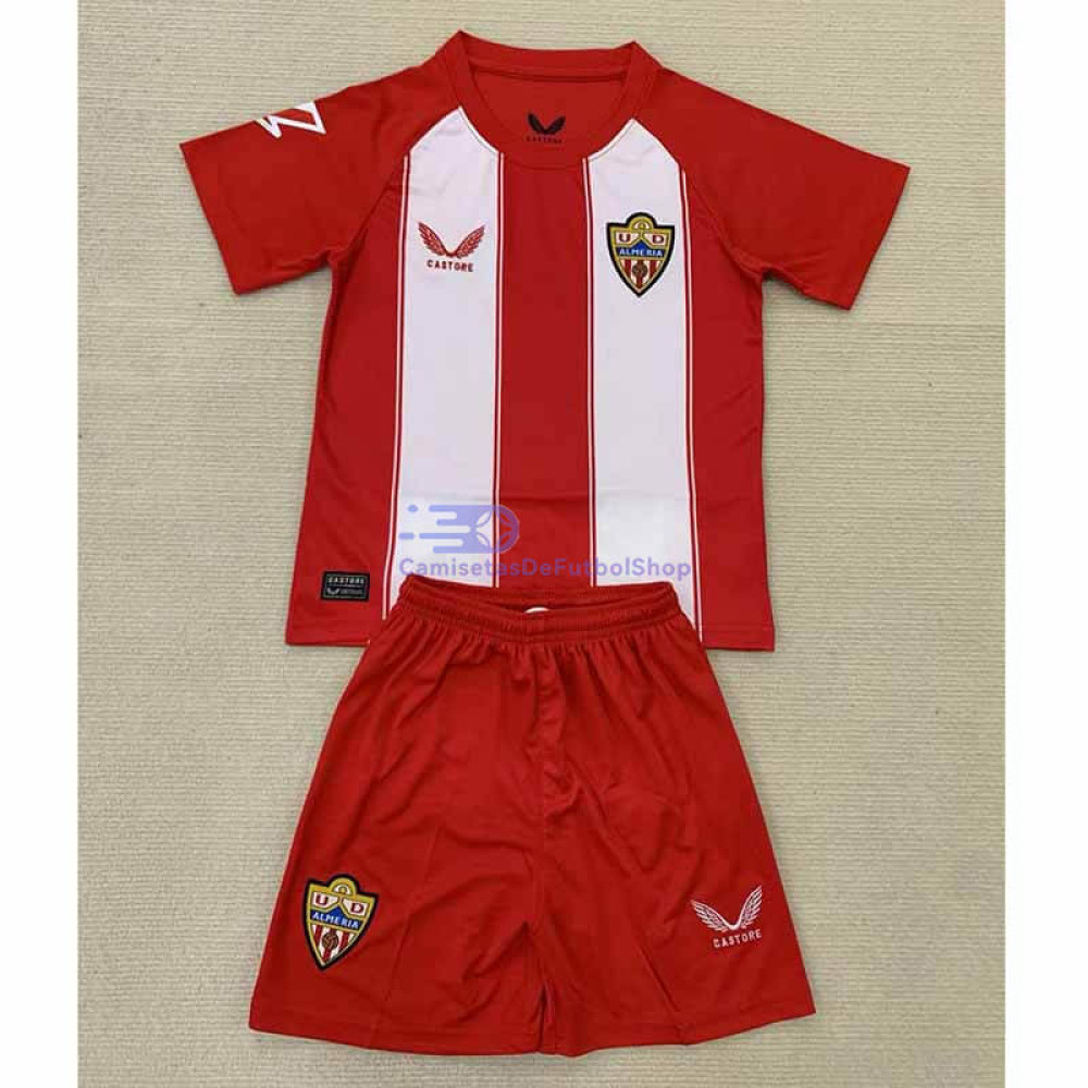 Camiseta UD Almería 2024/2025 1ª Equipación Niño Kit
