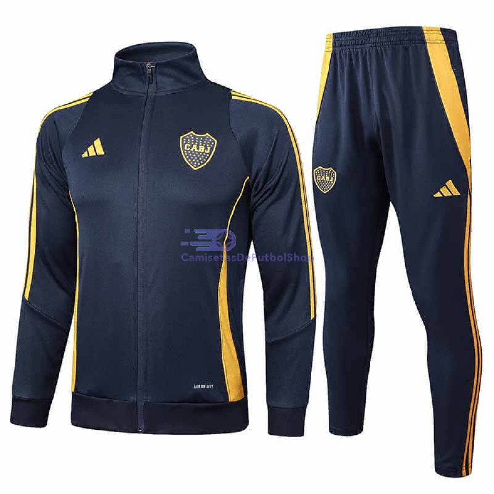 Chandal Boca Juniors Gris Oscuro 2024/2025