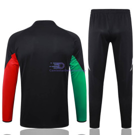 Sudadera De Entrenamiento Arsenal Negro/Rojo/Verde 2024/2025