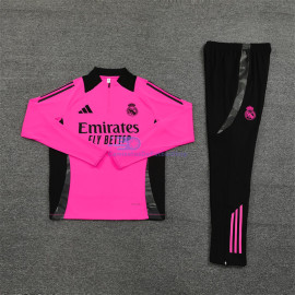 Sudadera De Entrenamiento Real Madrid Rosado 2024/2025 Kit