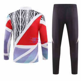 Sudadera De Entrenamiento Arsenal 2024/2025 Rojo/Blanco Kit