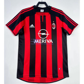 Camiseta AC Milan 2003/04 1ª Equipación Retro