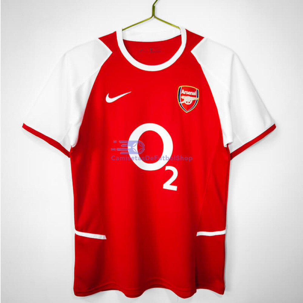 Camiseta Arsenal 03/04 1ª Equipación Retro