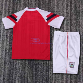 Camiseta Arsenal 1992/1993 1ª Equipación Retro Niño Kit