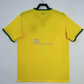 Camiseta Brasil 2014 1ª Equipación Retro