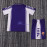 Camiseta Fiorentina 1999/00 1ª Equipación Retro Niño Kit