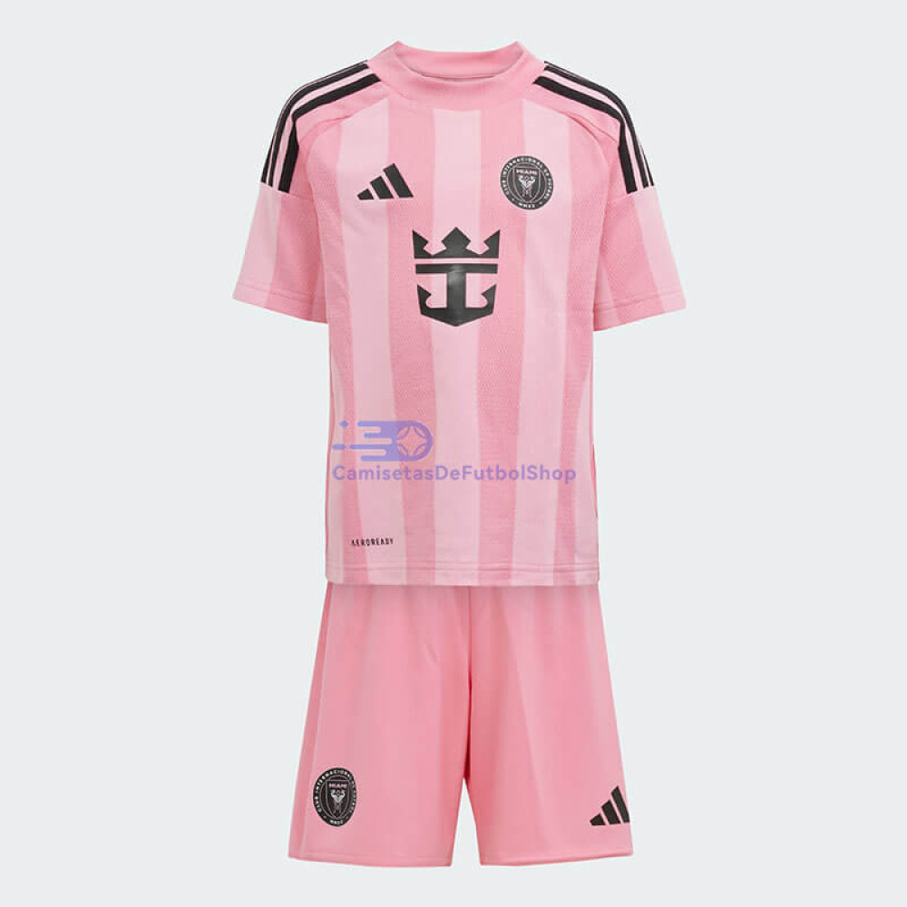 Camiseta Inter Miami 2025/2026 1ª Equipación Niño Kit