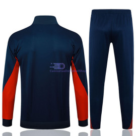Chandal Barcelona Azul Marino/Rojo 2024/2025