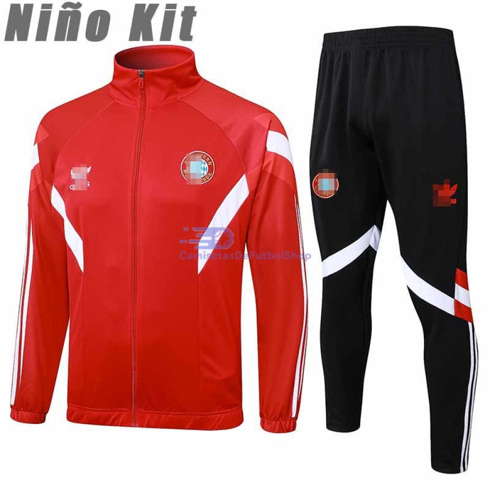 Chandal Bayern Múnich Rojo 2024/2025 Niño