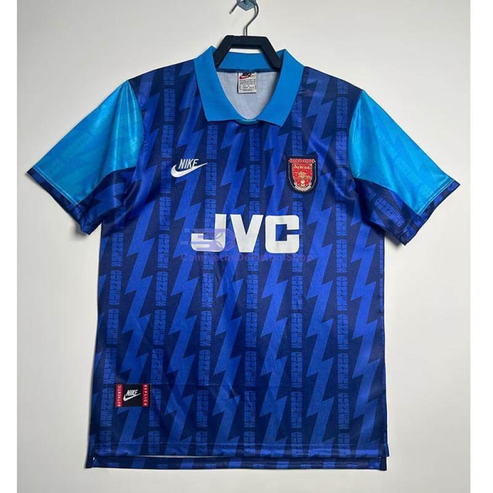 Camiseta Arsenal 1994/95 2ª Equipación Retro