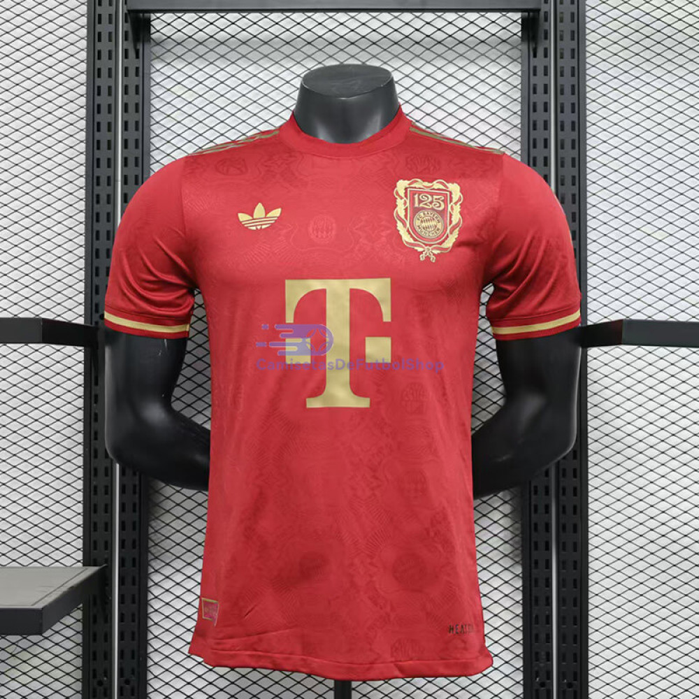 Camiseta Bayern Munich 2025 125 Aniversario Edición (EDICIÓN JUGADOR)