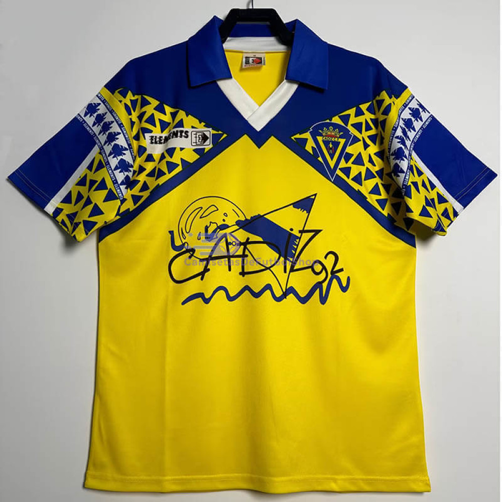 Camiseta Cadiz CF 1991/92 1ª Equipación Retro