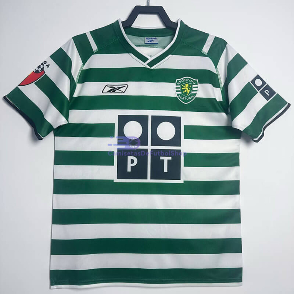 Camiseta Lisboa 2003/04 1ª Equipación Retro
