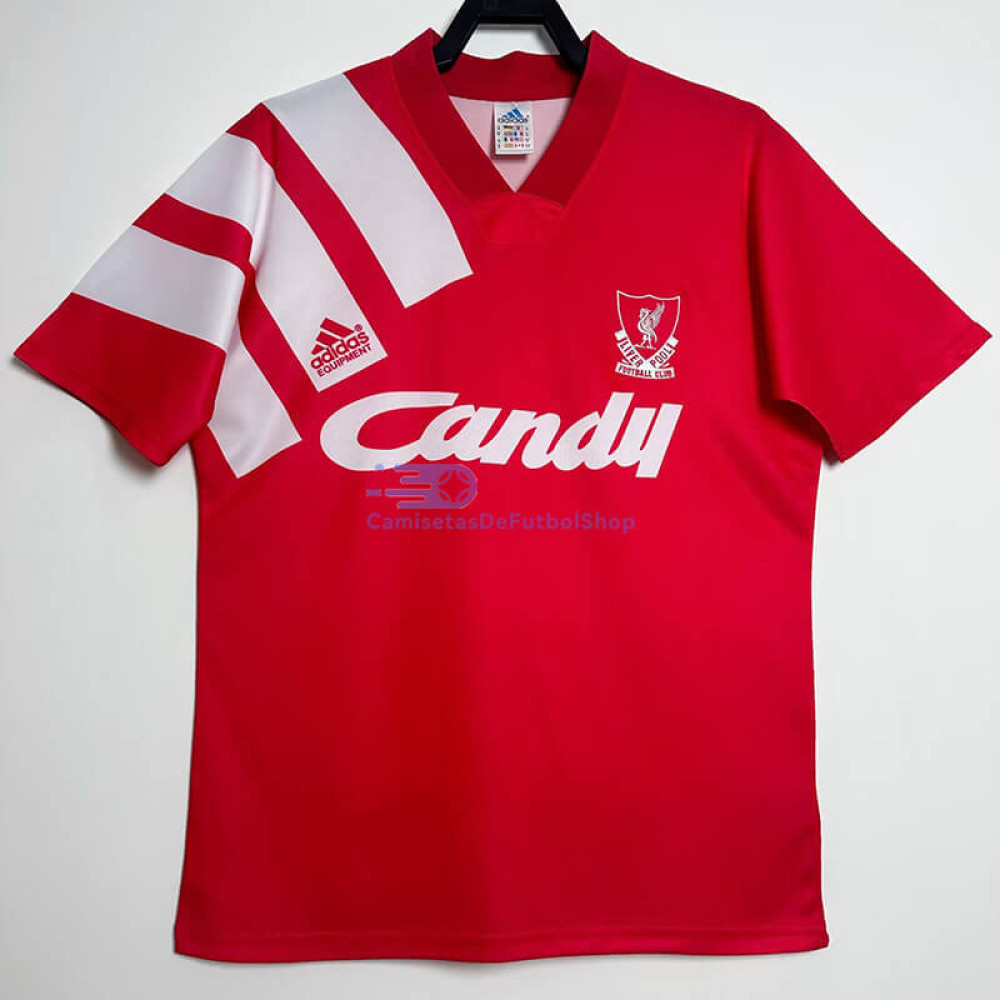 Camiseta Liverpool 1991/92 1ª Equipación Retro