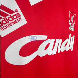 Camiseta Liverpool 1991/92 1ª Equipación Retro