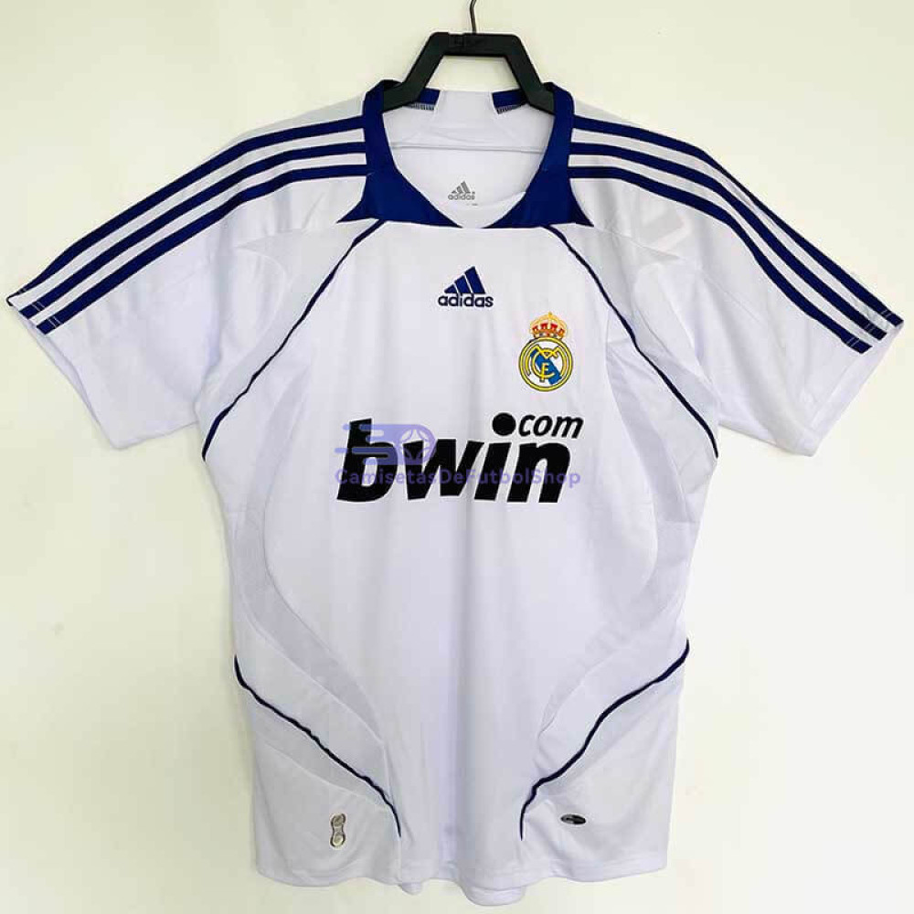 Camiseta Real Madrid 2007/08 1ª Equipación Retro