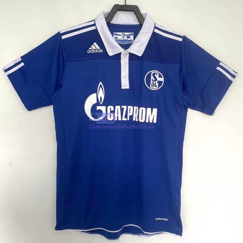 Camiseta Schalke 04 2010/11 1ª Equipación Retro
