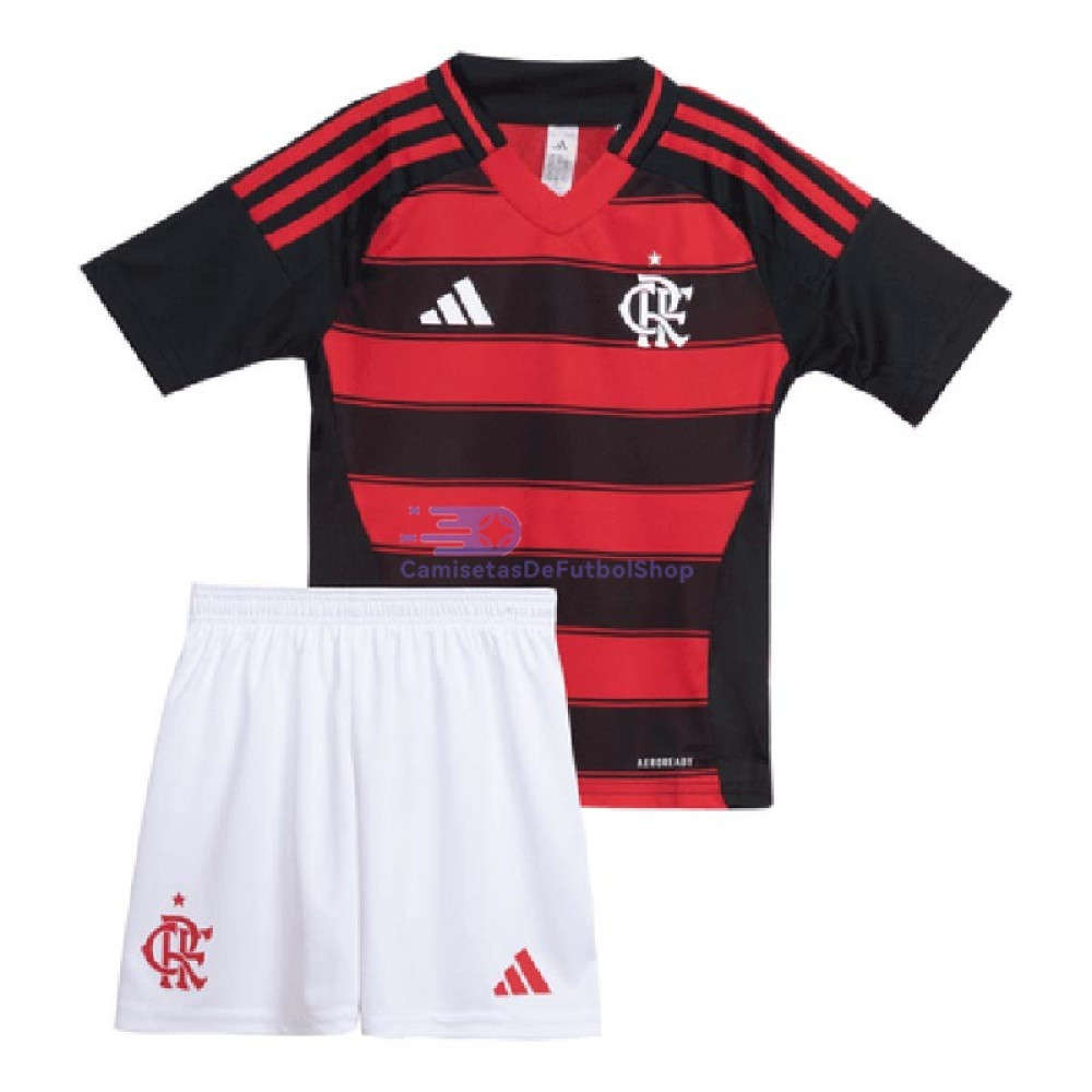 Camiseta Flamengo 2025/2026 1ª Equipación Niño Kit