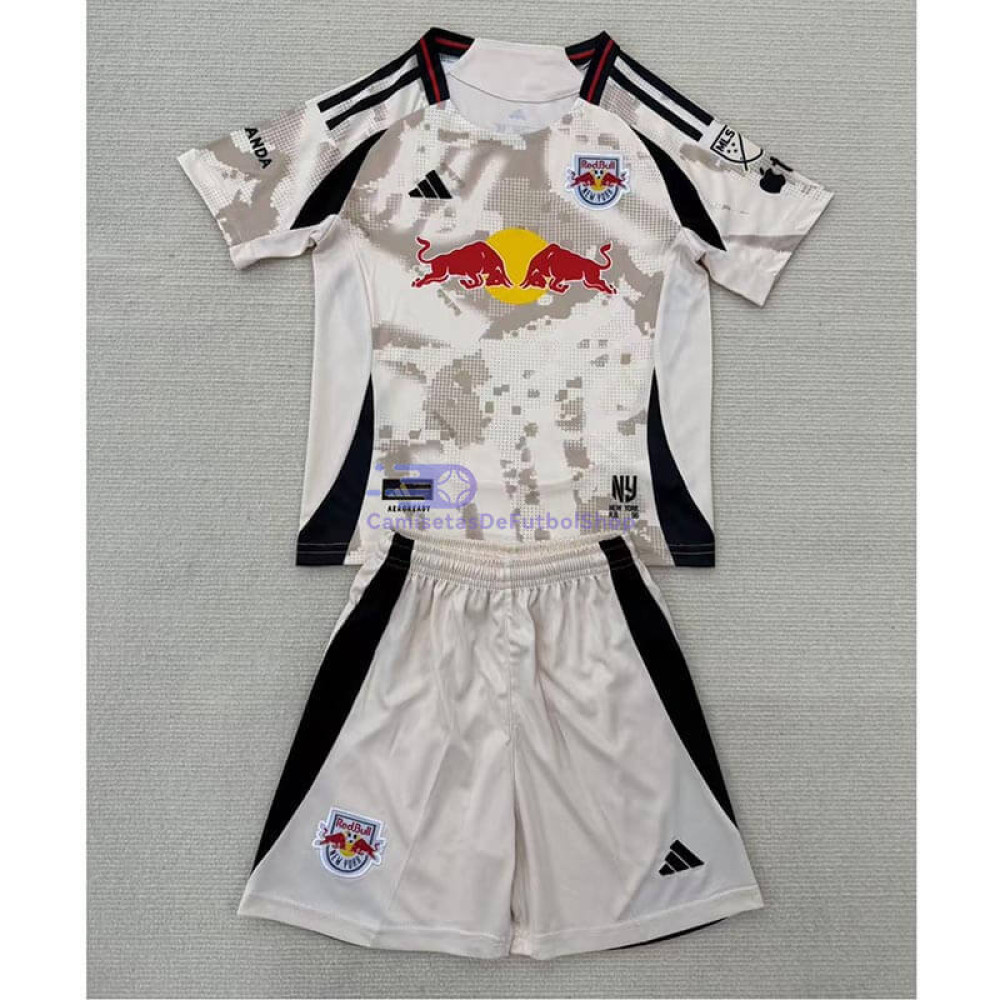 Camiseta New York Red Bulls 2025/2026 2ª Equipación Niño Kit