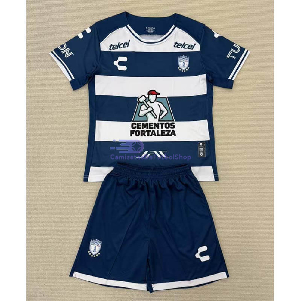 Camiseta Pachuca 2024/2025 1ª Equipación Niño Kit