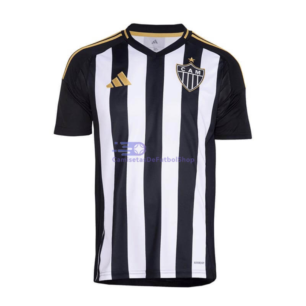 Camisetas Atlético Mineiro 1ª Equipación 2025/2026 Negro/Blanco