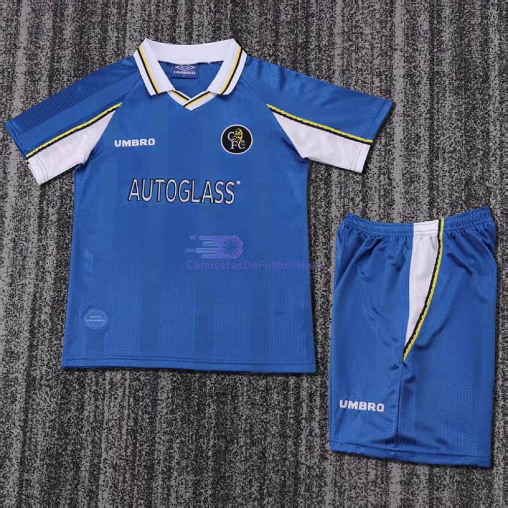 Camiseta Chelsea 1997/99 1ª Equipación Retro Niño Kit