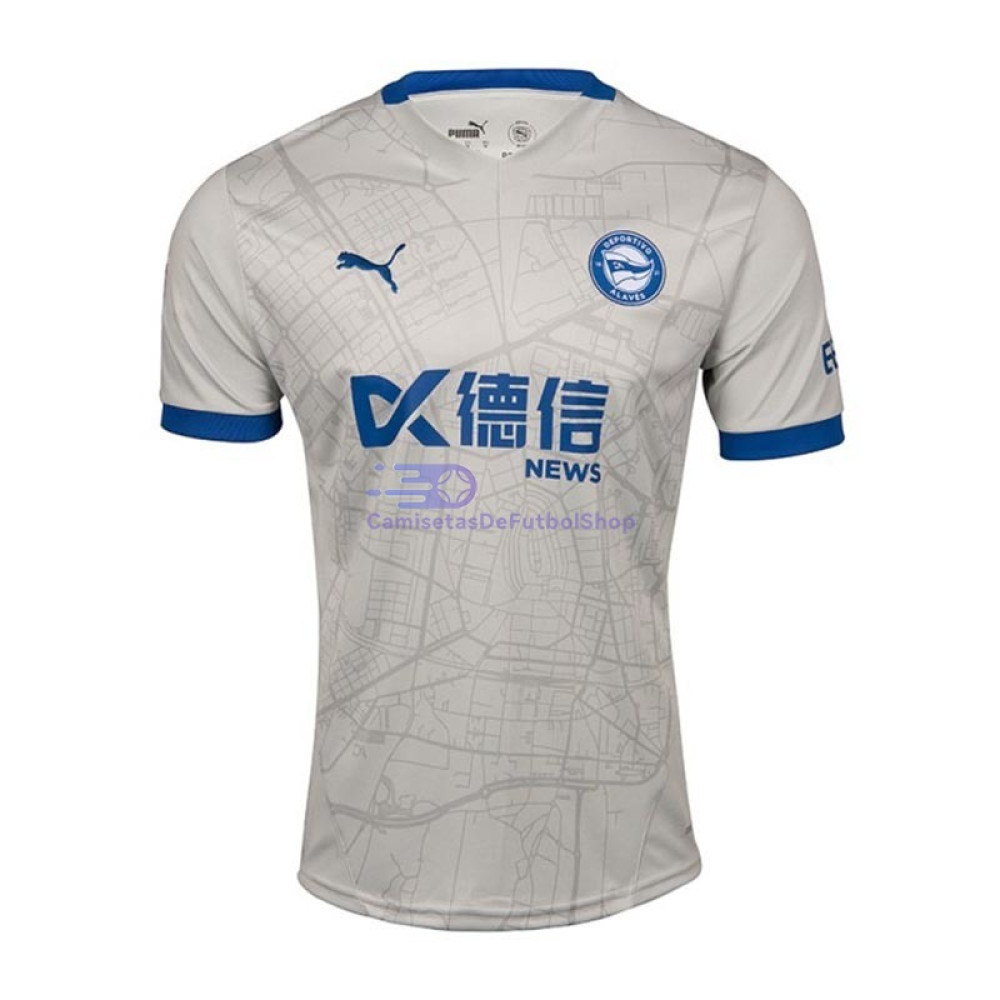 Camiseta Deportivo Alavés 2024/2025 2ª Equipación Gris