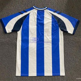 Camiseta Málaga CF 2025 Azul/Blanco Edición Conmemorativa