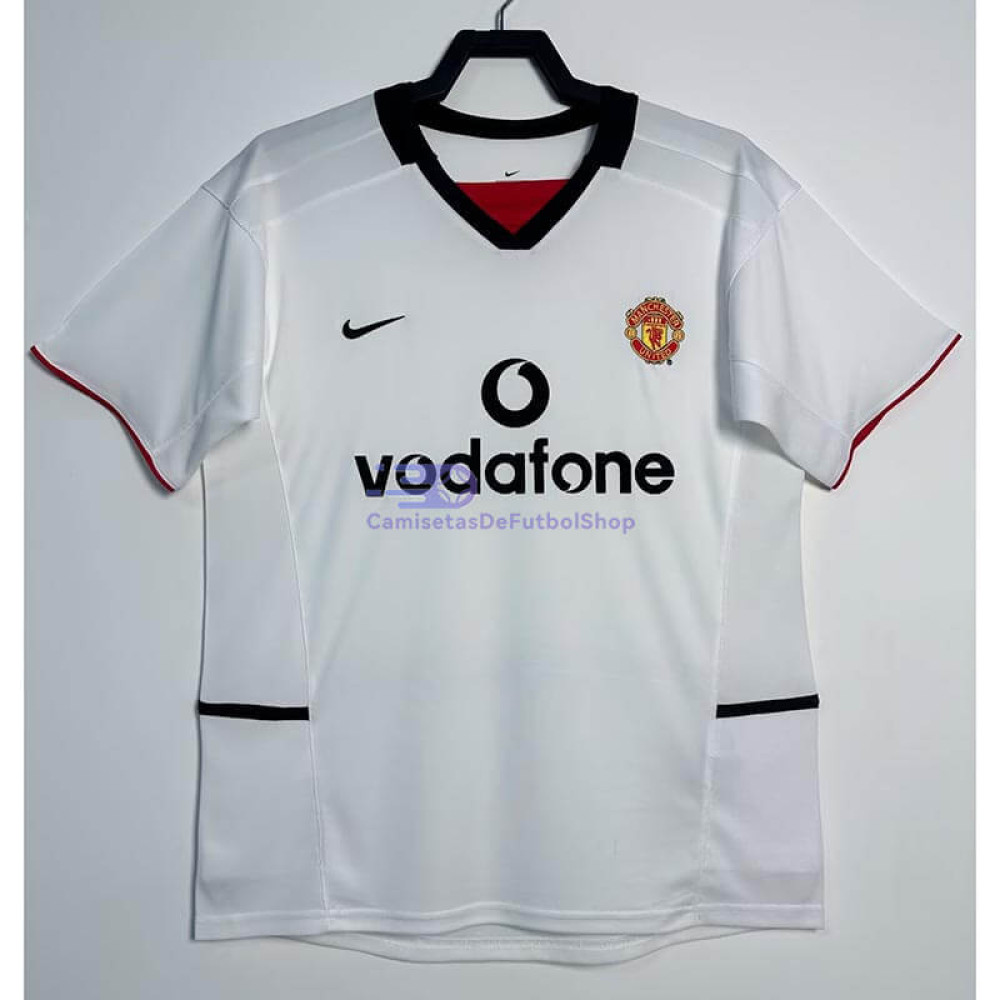 Camiseta Manchester United 2002/03 2ª Equipación Retro