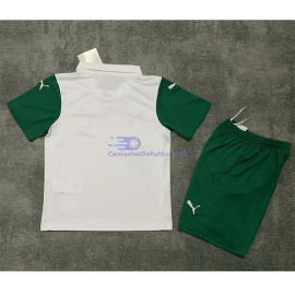 Camiseta Palmeiras 2025/2026 2ª Equipación Niño Kit Blanco