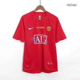 Camiseta RONALDO 7 Manchester United 2007/08 1ª Equipación Retro