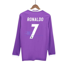 Camiseta RONALDO 7 Real Madrid 2016/17 2ª Equipación Retro ML