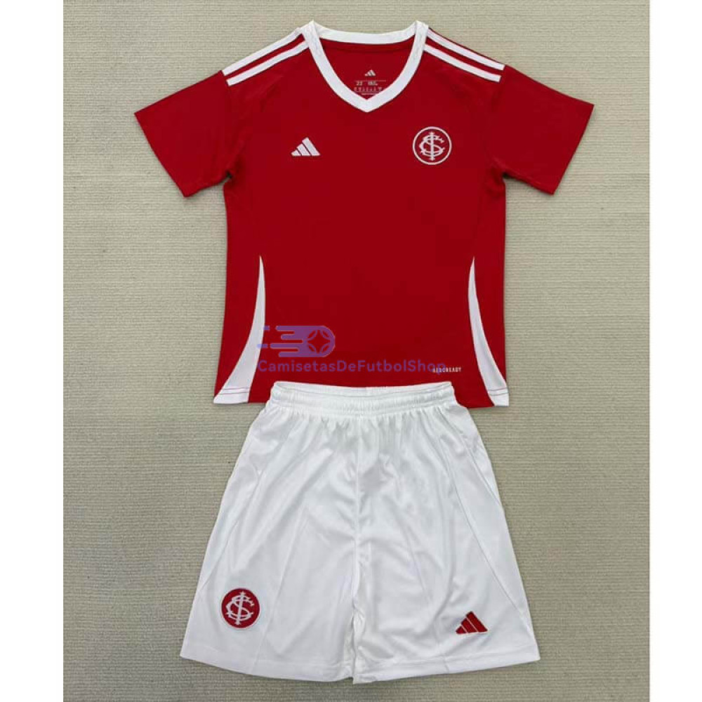 Camiseta SC Internacional 2025/2026 1ª Equipación Niño Kit Rojo