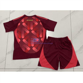 Camiseta Alemania 2025 2ª Equipación la EURO Femenina Rojo Niño Kit