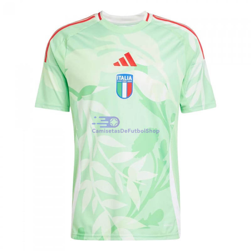 Camiseta Italia 2ª Equipación la EURO Femenina 2025 Verde
