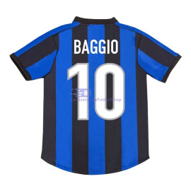 Camiseta BAGGIO 10 Inter de Milan 1999/00 1ª Equipación Retro