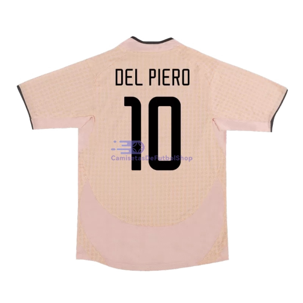 Camiseta DEL PIERO 10 Juventus 2003/04 2ª Equipación Retro