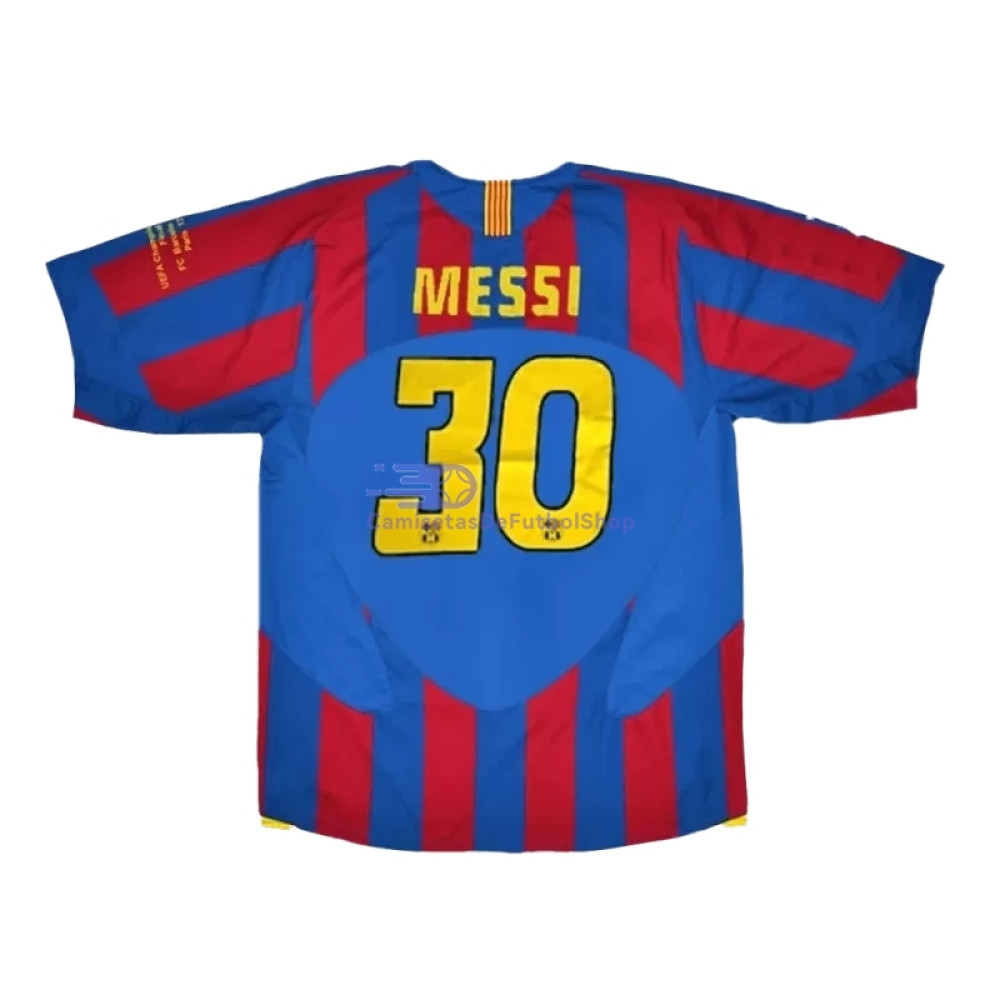 Camiseta MESSI 30 Barcelona 2005/06 1ª Equipación Retro