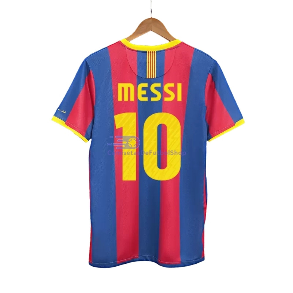 Camiseta MESSI 10 Barcelona 2010/11 1ª Equipación Retro