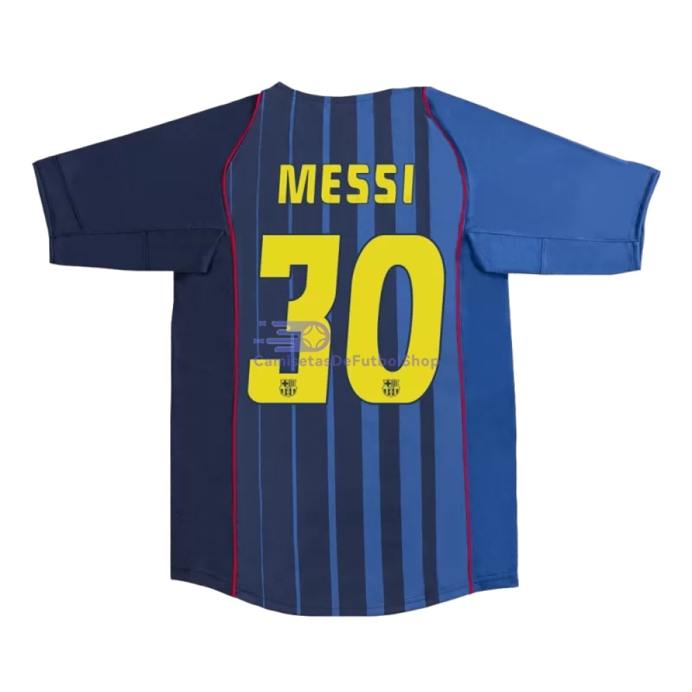 Camiseta MESSI 30 Barcelona 2004/05 2ª Equipación Retro