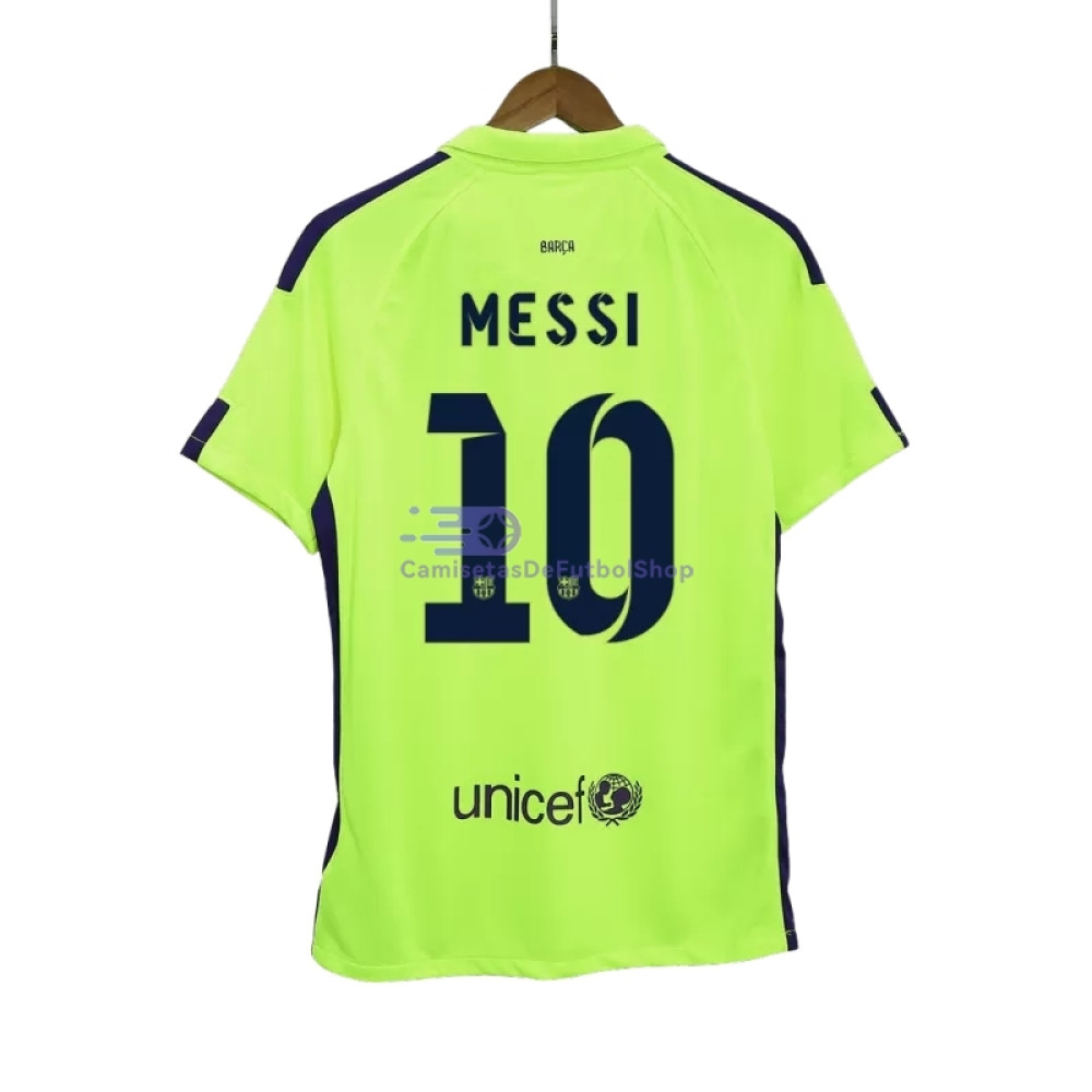 Camiseta MESSI 10 Barcelona 2014/15 3ª Equipación Retro