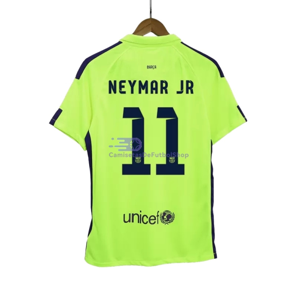 Camiseta NEYMAR JR 11 Barcelona 2014/15 3ª Equipación Retro