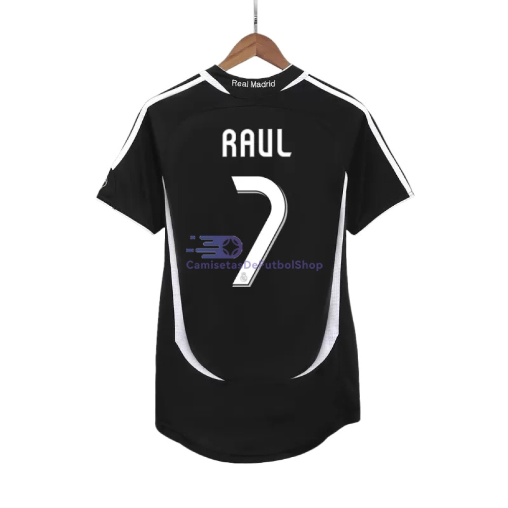Camiseta RAUL 7 Real Madrid 2006/07 2ª Equipación Retro